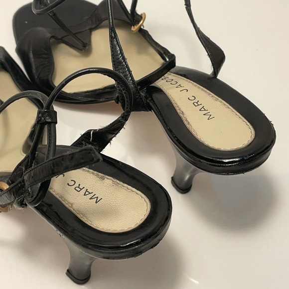 Vintage Marc Jacobs Strappy Black Heels - Picture 6 of 8